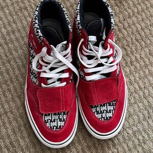 FOG (Fear of God) x Vans Mountain Edition Red SIZE 10.5